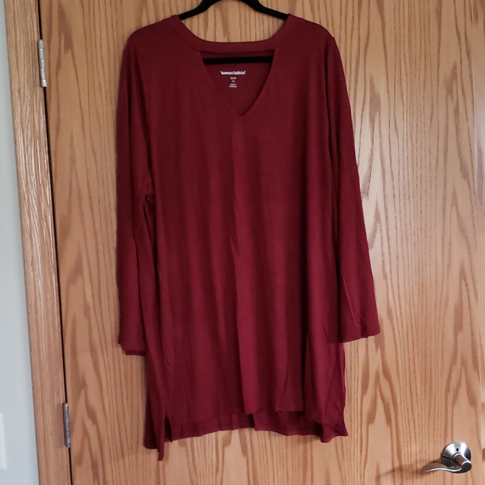 Woman Within long sleeve shirt